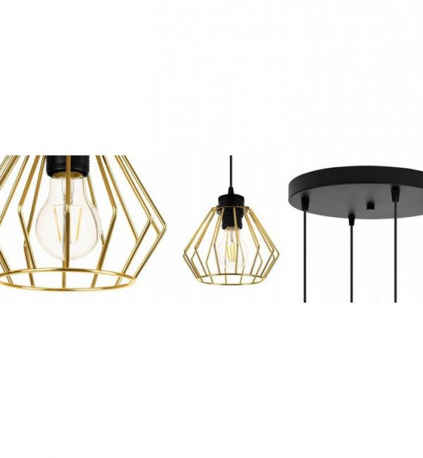 Lampa sufitowa nowoczesna - SANTOS 2213/4/OW LIGHT HOME
