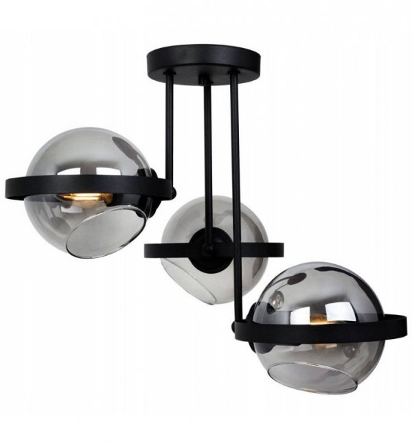 Lampa sufitowa ze szklanymi kloszami - RING 2340/3/G LIGHT HOME