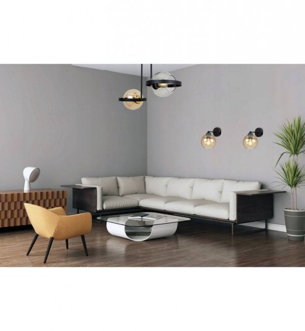 Lampa sufitowa ze szklanymi kloszami - RING HAGA 2345/2/MIX LIGHT HOME