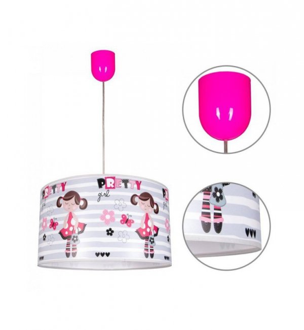 Lampa wisząca dziecięca - GERO 1950/1/D2 LIGHT HOME
