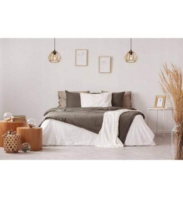 Zwis wiszący pojedynczy dekoracyjny - TIMBER 2360/1/LP LIGHT HOME