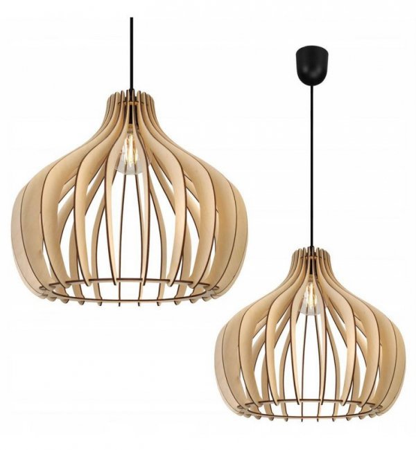 Zwis wiszący pojedynczy dekoracyjny - TIMBER 2363/1/LP LIGHT HOME