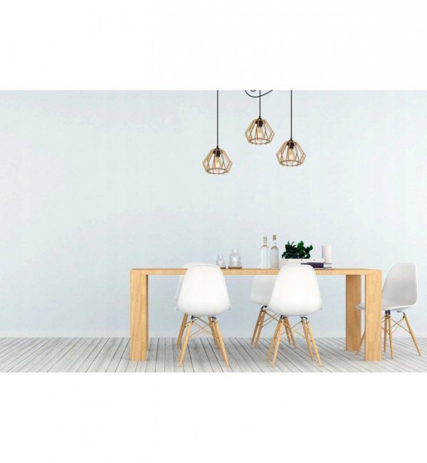 Lampa wisząca nowoczesna - SPIDER TIMBER 2360/3 LIGHT HOME