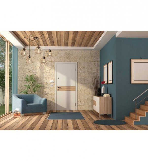 Lampa wisząca nowoczesna - SPIDER TIMBER 2360/5 LIGHT HOME