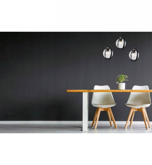Lampa sufitowa ze szklanymi kloszami - RING HAGA 2346/3/B LIGHT HOME
