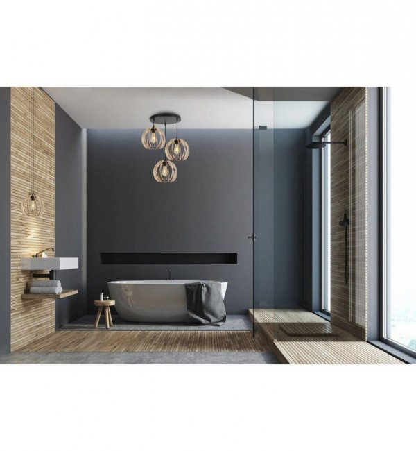 Lampa wisząca nowoczesna - TIMBER 2361/3/OW LIGHT HOME