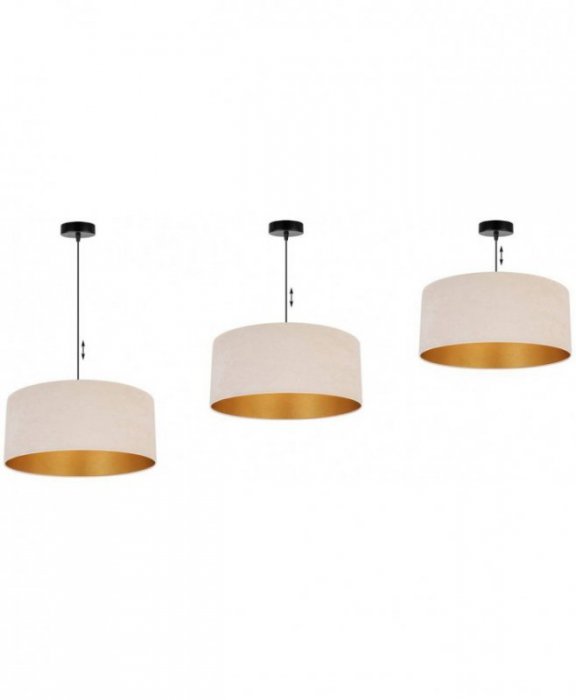 Lampa wisząca z abażurami - MEDIOLAN 2360/1/44/JBZ LIGHT HOME