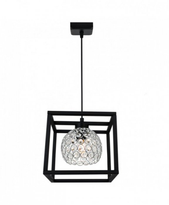 Lampa wisząca nowoczesna - CRYSTAL CAGE 2370/1/C LIGHT HOME