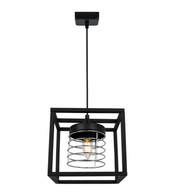 Lampa wisząca nowoczesna - RASTI CAGE 2370/1/CH LIGHT HOME