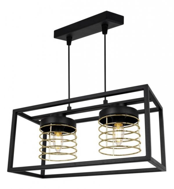 Lampa wisząca nowoczesna - RASTI CAGE 2370/2/Z LIGHT HOME