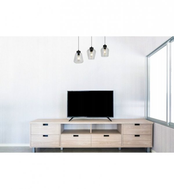 Lampa wisząca ze szklanymi kloszami - RIJEKA 2383/3/B LIGHT HOME