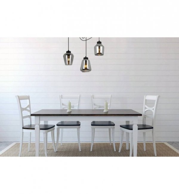 Lampa wisząca ze szklanymi kloszami - SPIDER RIJEKA 2383/3/G LIGHT HOME