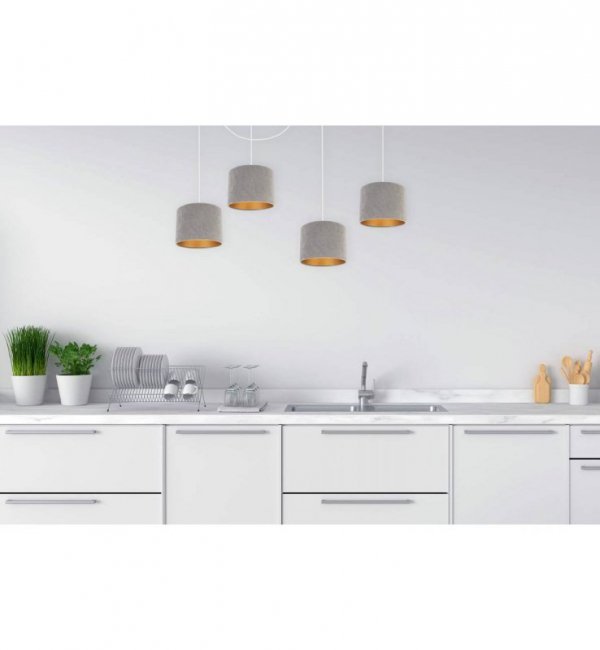 Lampa wisząca z abażurami - SPIDER MEDIOLAN 2360/4 LIGHT HOME