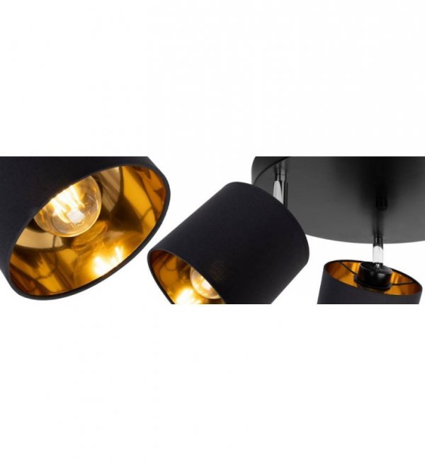 Plafon nowoczesny - GAMA 2125/3OP/CZ LIGHT HOME