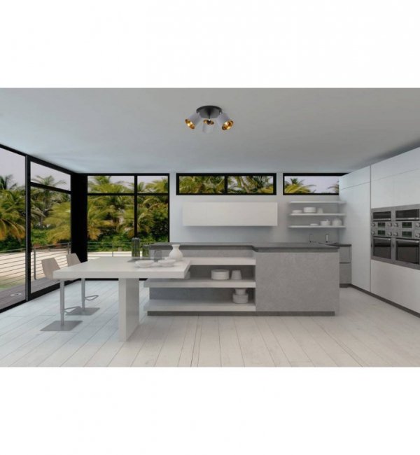 Plafon nowoczesny - GAMA 2125/3OP/S LIGHT HOME