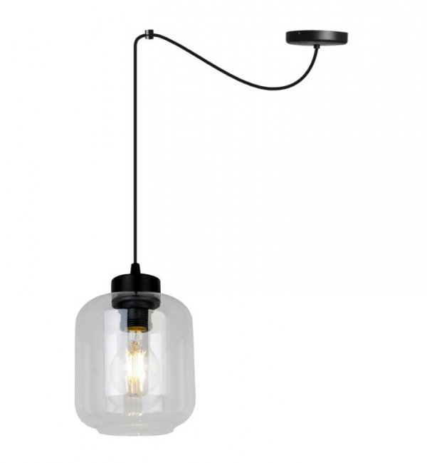 Lampa wisząca ze szklanymi kloszami - SPIDER NOVALJA 2395/1 LIGHT HOME