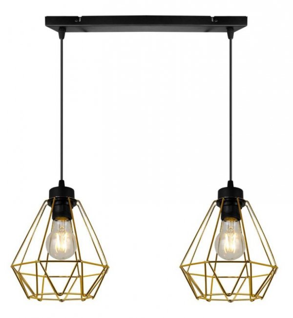 Lampa LOFT  - NUVOLA GOLD 2034/2 LIGHT HOME