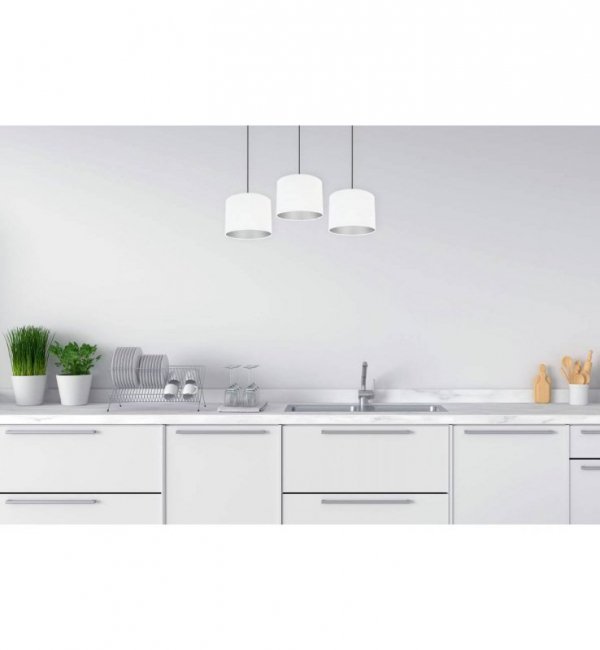 Lampa abażur materiałowa - MEDIOLAN 2360/3L/C LIGHT HOME
