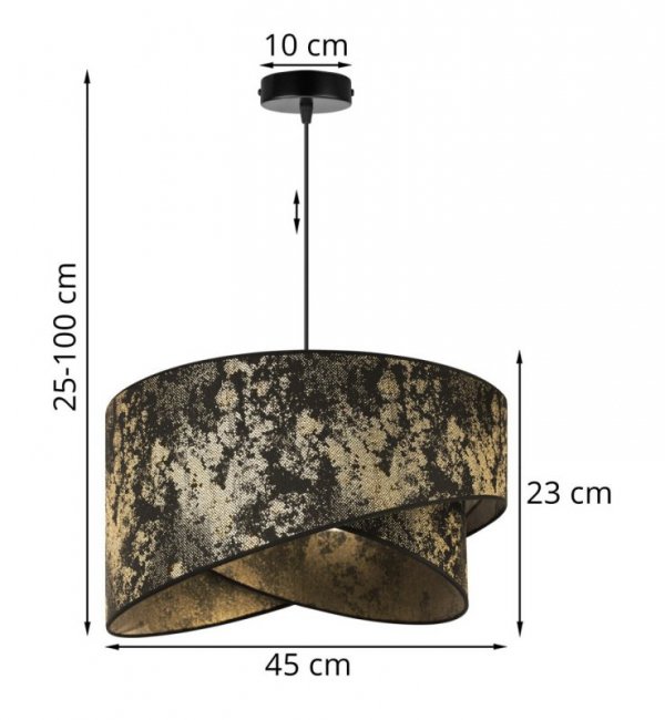 Lampa wisząca z abażurami - WERONA 2402/1 LIGHT HOME