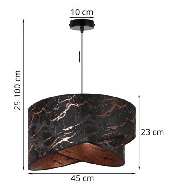 Lampa wisząca z abażurami - WERONA 2403/1 LIGHT HOME