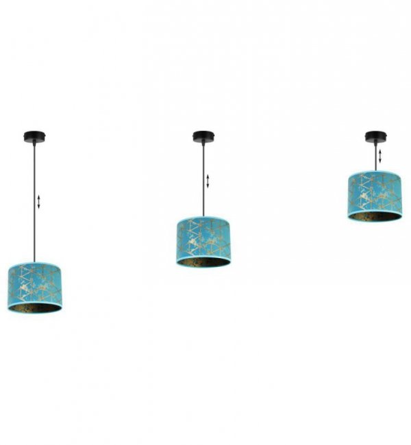 Lampa wisząca z abażurami - WERONA 2404/20/1 LIGHT HOME