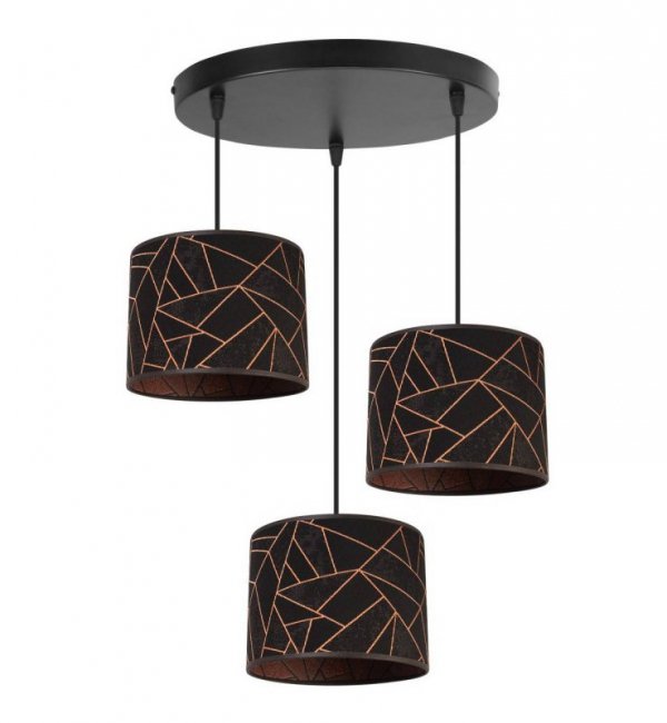 Lampa wisząca z abażurami - WERONA 2406/20/3OW LIGHT HOME