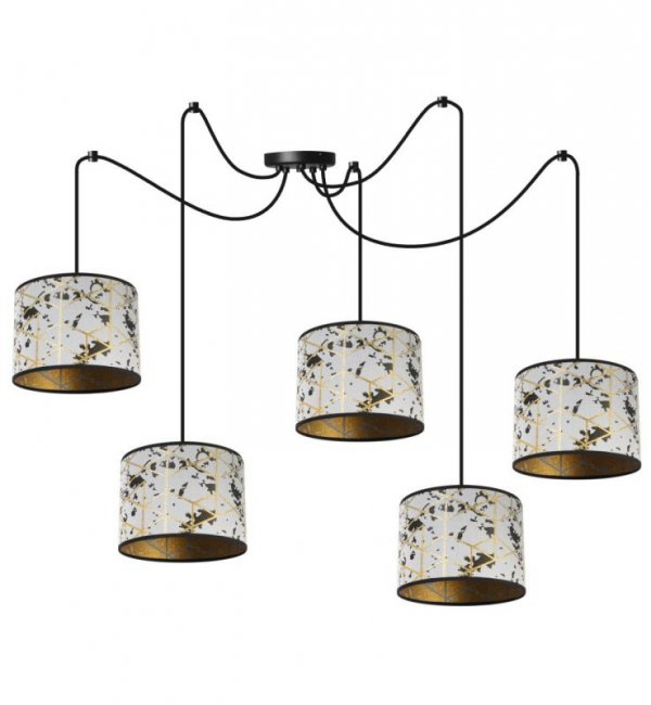 Lampa wisząca z abażurami - WERONA 2405/20/5P LIGHT HOME