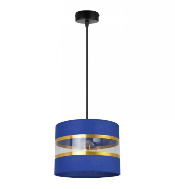 Lampa wisząca ELEGANCE GOLD, styl nowoczesny, metal, regulacja wysokości, abażur LIGHT HOME