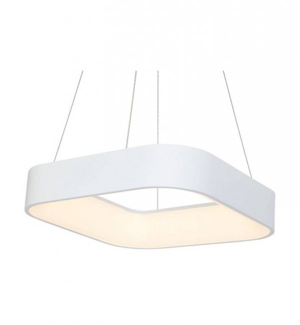 Nowoczesna designerska lampa wisząca led ASTRO z regulacją, biała LIGHT HOME