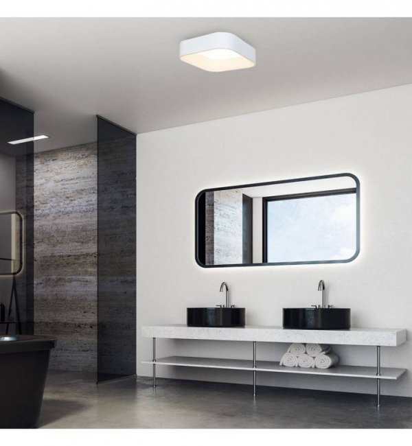 Nowoczesny plafon LED ASTRO, biały LIGHT HOME