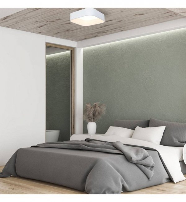 Nowoczesny plafon LED ASTRO, biały LIGHT HOME