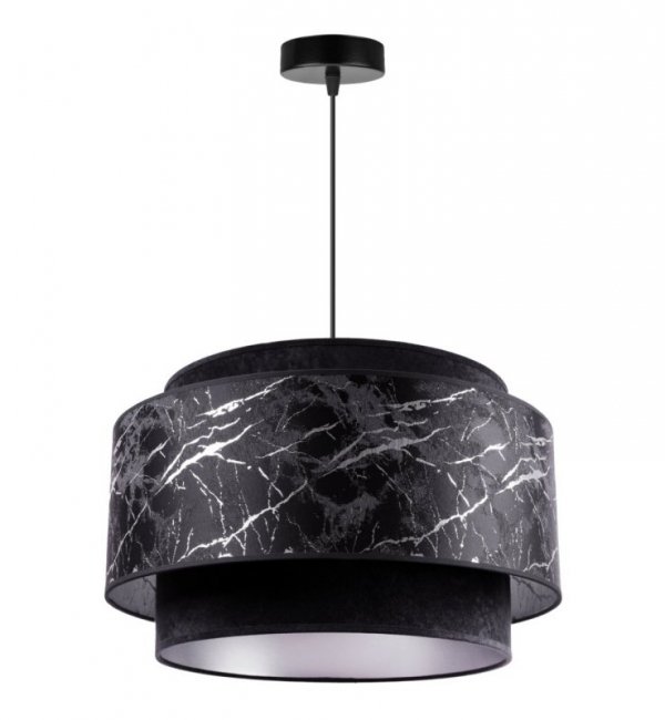 Lampa Sufitowa Wisząca Żyrandol z Nowoczesnym Dużym Abażurem WERONA E27 LIGHT HOME