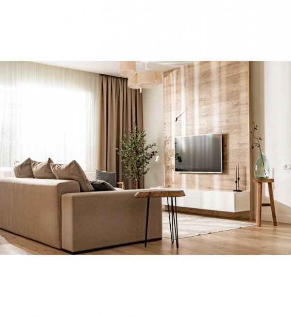 Lampa Sufitowa Żyrandol z Jutowymi Abażurami w Stylu Boho E27 LIGHT HOME