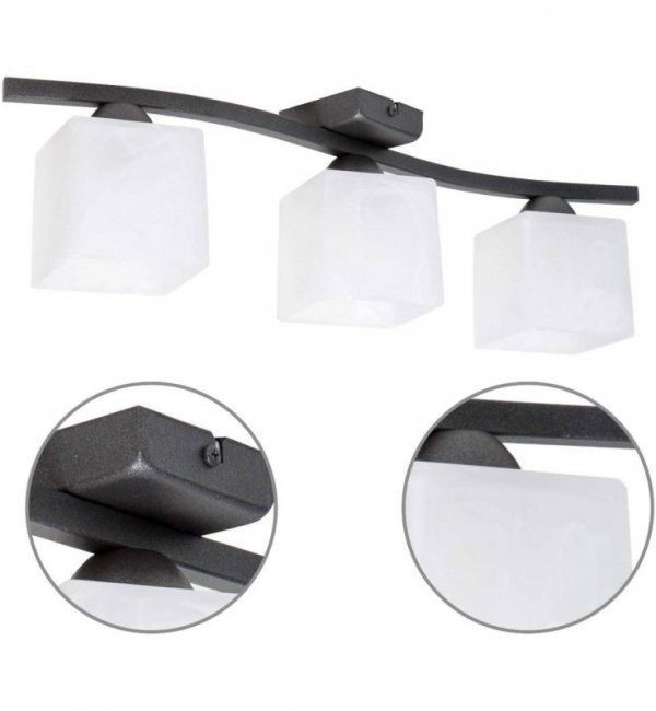 Lampa sufitowa biurowa - TINA 1075/3 LIGHT HOME