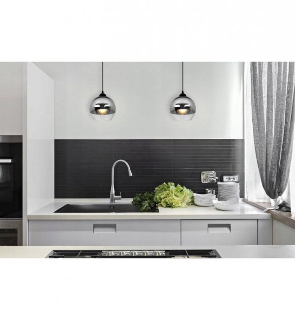 OUTLET -10% Nowoczesna Lampa Wisząca Kula z Regulacją