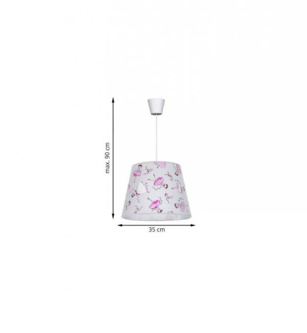 Lampa abażur dziecięca - Cone 2026/1 LIGHT HOME