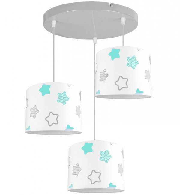 Lampa abażur dziecięca - CHILD 3005/3OW LIGHT HOME