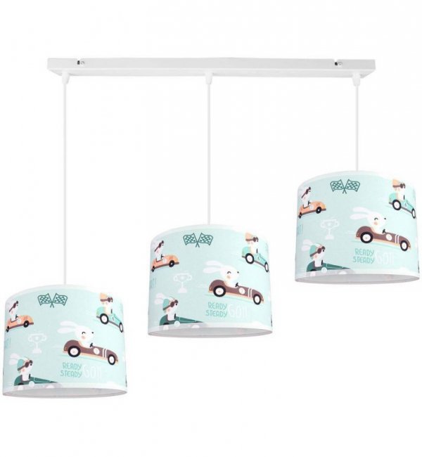 Lampa wisząca dziecięca - CHILD 3005/3L LIGHT HOME