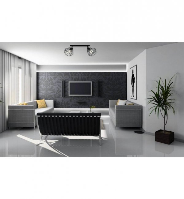 Lampa sufitowa nowoczesna - HANA 2130/2 LIGHT HOME
