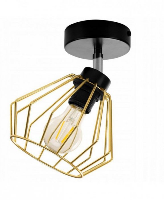 Lampa 1-płomienna LOFT  - SANTOS 2211/1 LIGHT HOME