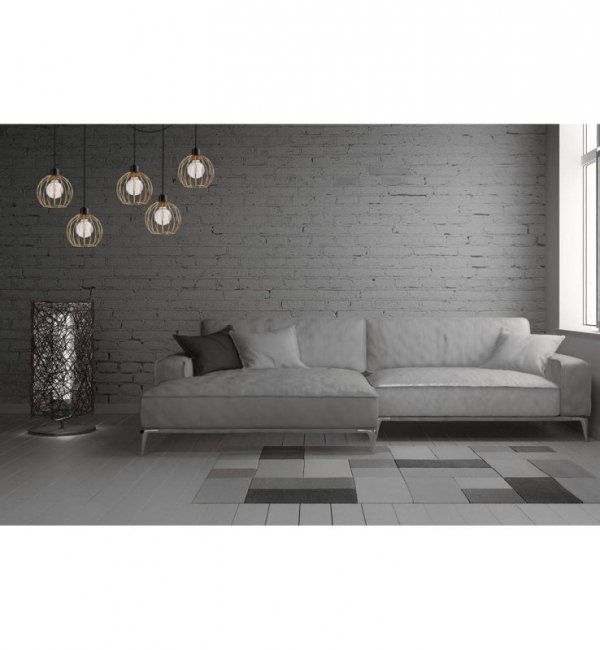 Lampa wisząca nowoczesna - SPIDER MONA 2180/5 LIGHT HOME