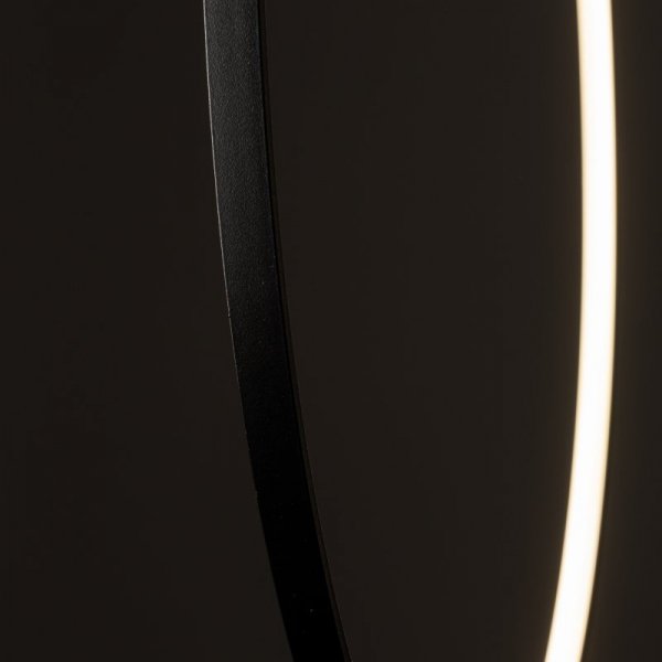 NOWODVORSKI 10811 CIRCOLO LED M LAMPA WISZĄCA RING CZARNY KOŁO OBRĘCZ