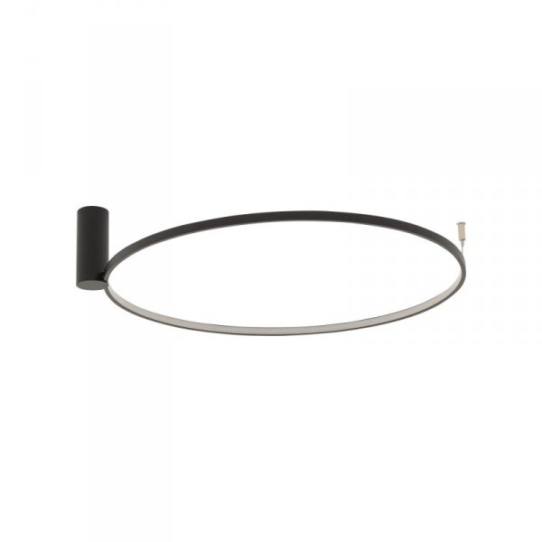 NOWODVORSKI LAMPA SUFITOWA PLAFON KOŁO RING OBRĘCZ CZARNA CIRCOLO LED M 10815