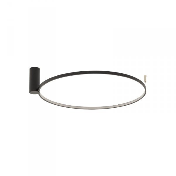 NOWODVORSKI CIRCOLO LED S 10928 KINKIET PLAFON LED KOŁO RING OBRĘCZ CZARNY LED  50CM