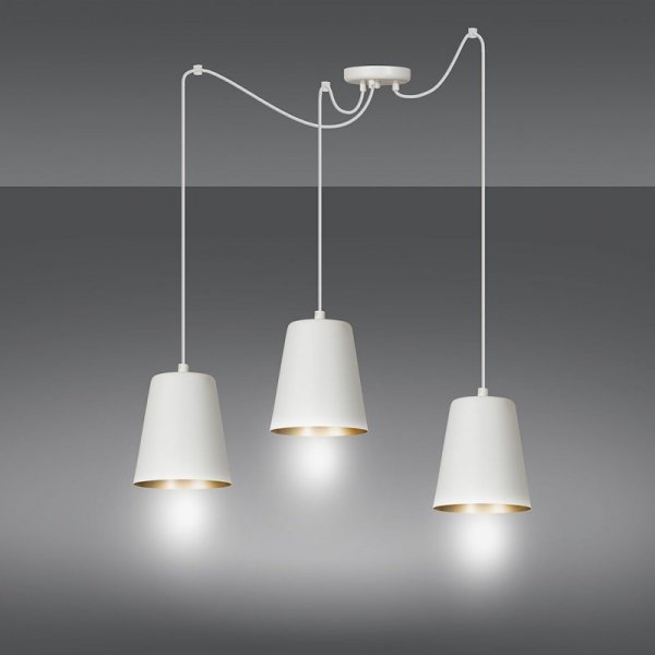EMIBIG LINK 3 WHITE / GOLD