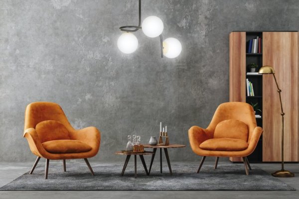 LAMPA SUFITOWA NOWOCZESNA KULE BIAŁE EMIBIG RAGNAR 3 BLACK GOLD