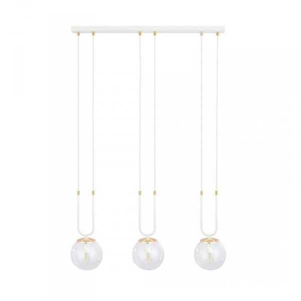 EMIBIG GLAM 3 WHITE/TRANSPARENT