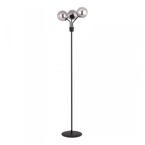 LAMPA PODŁOGOWA KULE SZKLANE CZARNA EMIBIG NOVA LP3  BLACK/GRAFIT