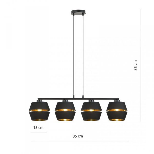 EMIBIG PIANO 4 BLACK/GOLD