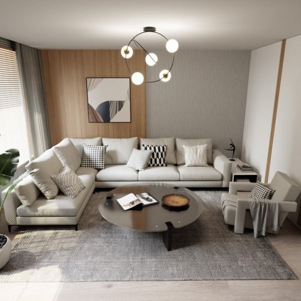LAMPA SUFITOWA WISZĄCA CZARNA KULE SZKLANE EMIBIG STARDOM 5 BL OPAL oprawa oświetleniowa